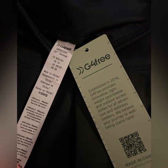 Women's G4free Black Wide-Leg Pants - Picture 3 of 4